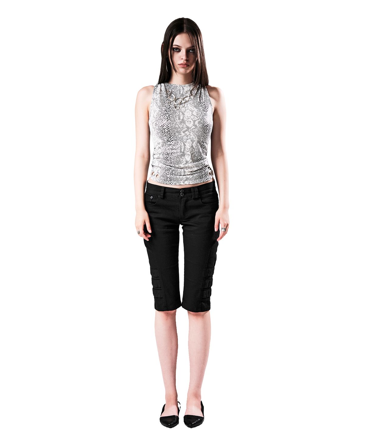 이양(EYANG) LOW-RISE CURVED PANEL CAPRIS BLACK