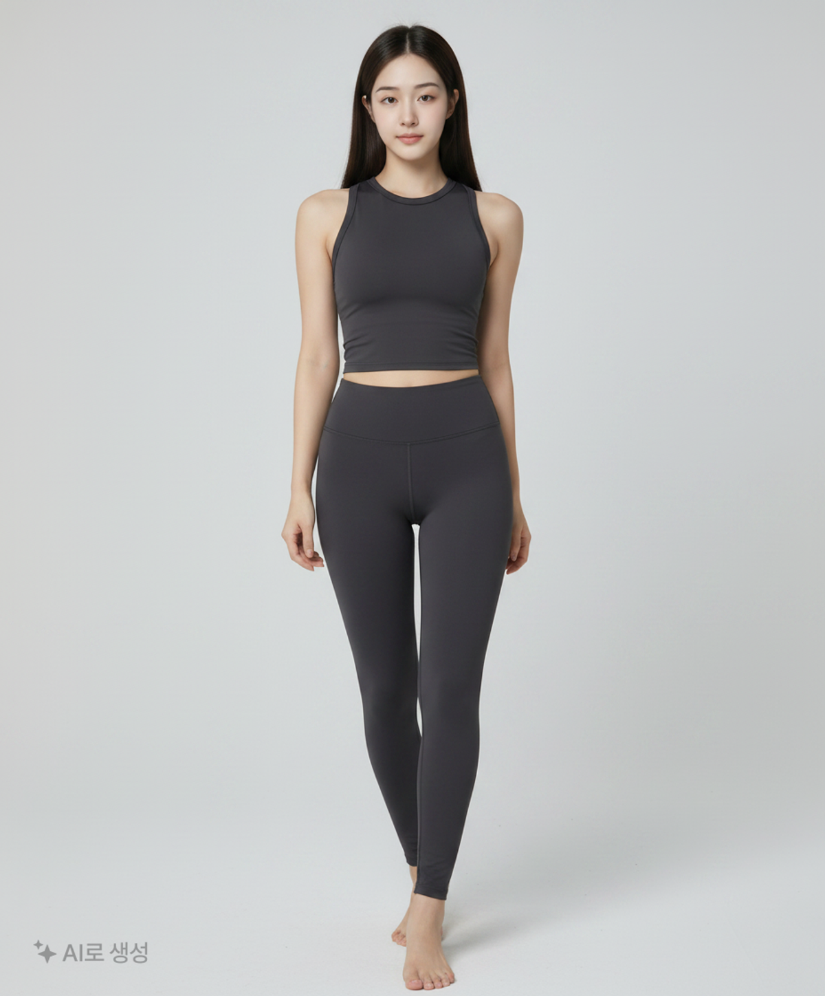 나이키(NIKE) 드라이 핏 원 심리스 프론트 하이웨이스트 풀 렝스 레깅스 W - 블랙 / HJ9196-010 XL