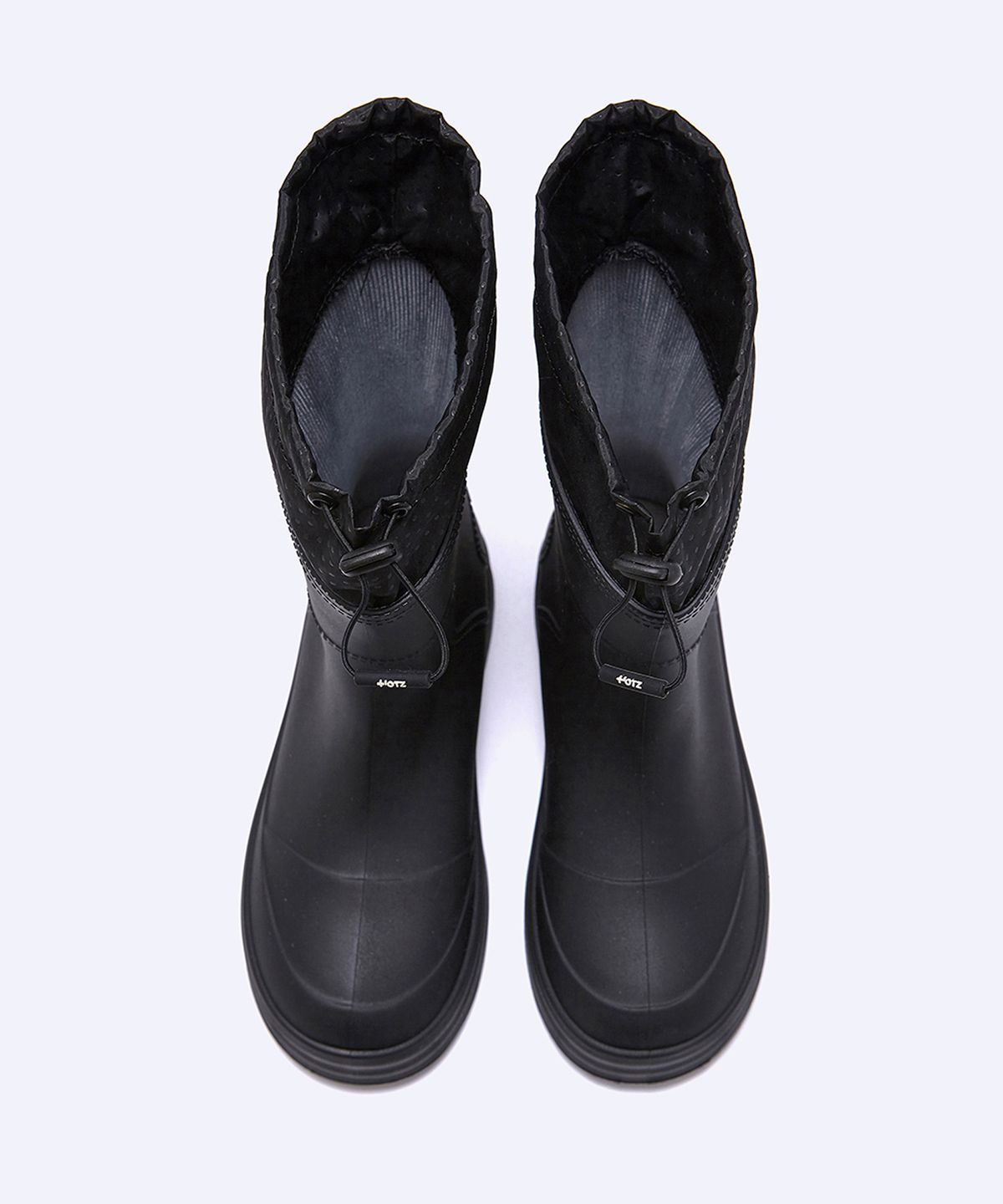 오찌(OTZ) 도트 레인부츠 미들 블랙 OZV6GA239B