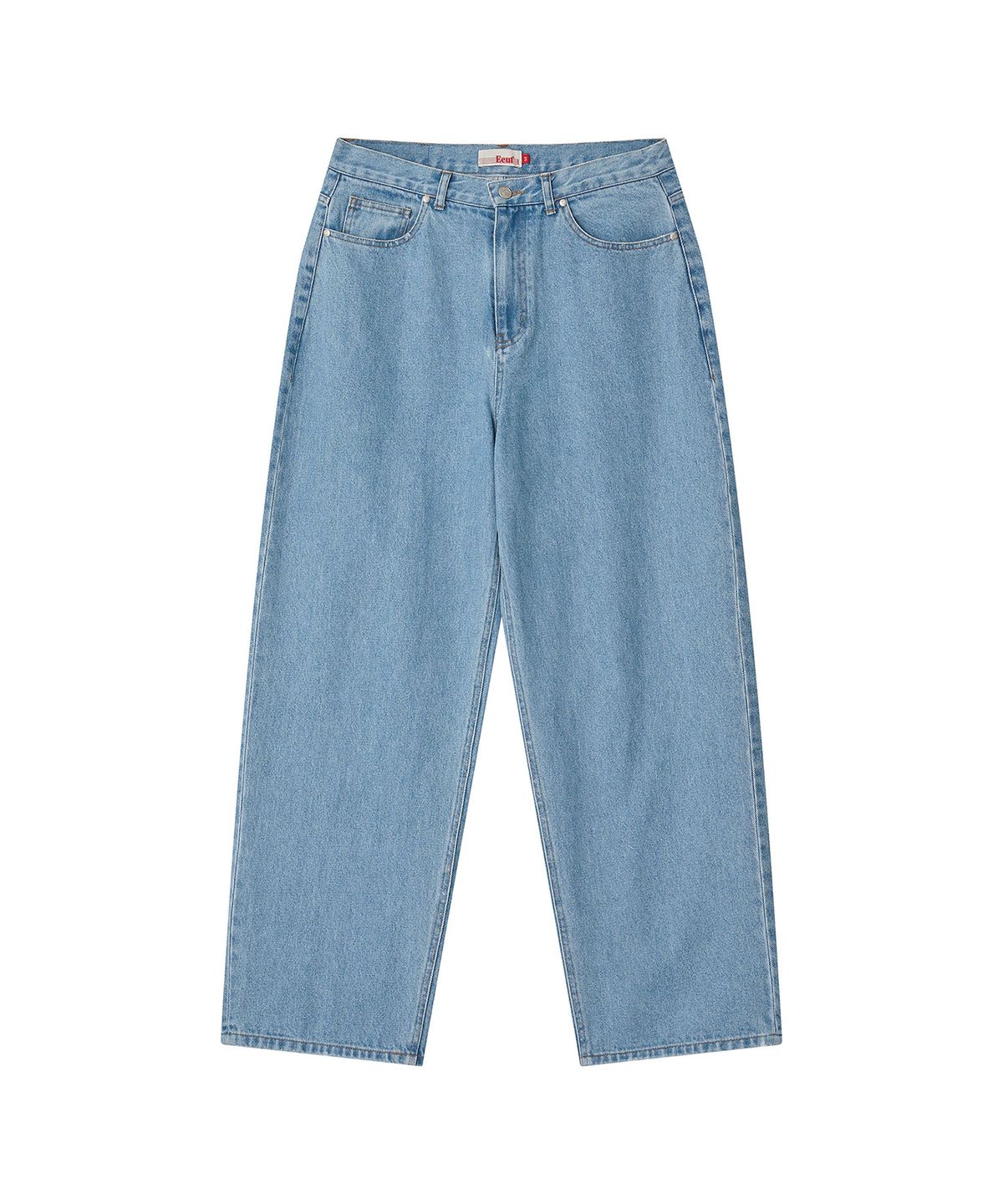 이우트(EEUT) ARCHIVE LABEL DENIM PANTS / LIGHT INDIGO