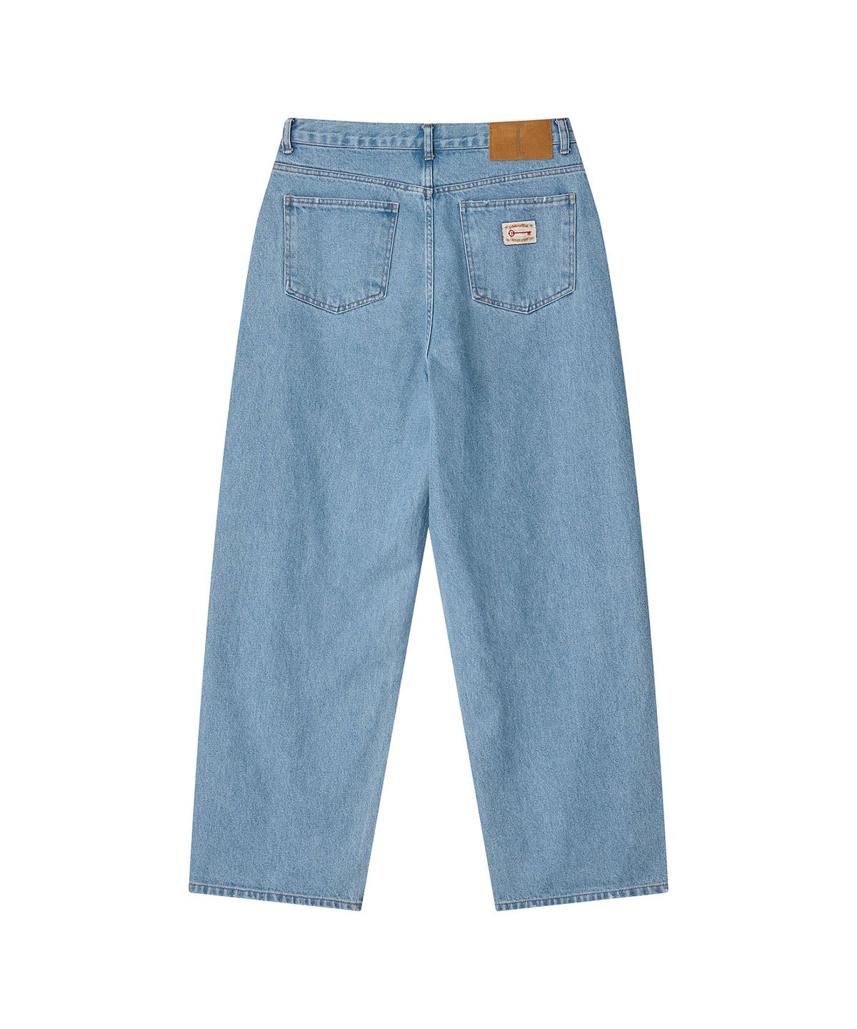 이우트(EEUT) ARCHIVE LABEL DENIM PANTS / LIGHT INDIGO