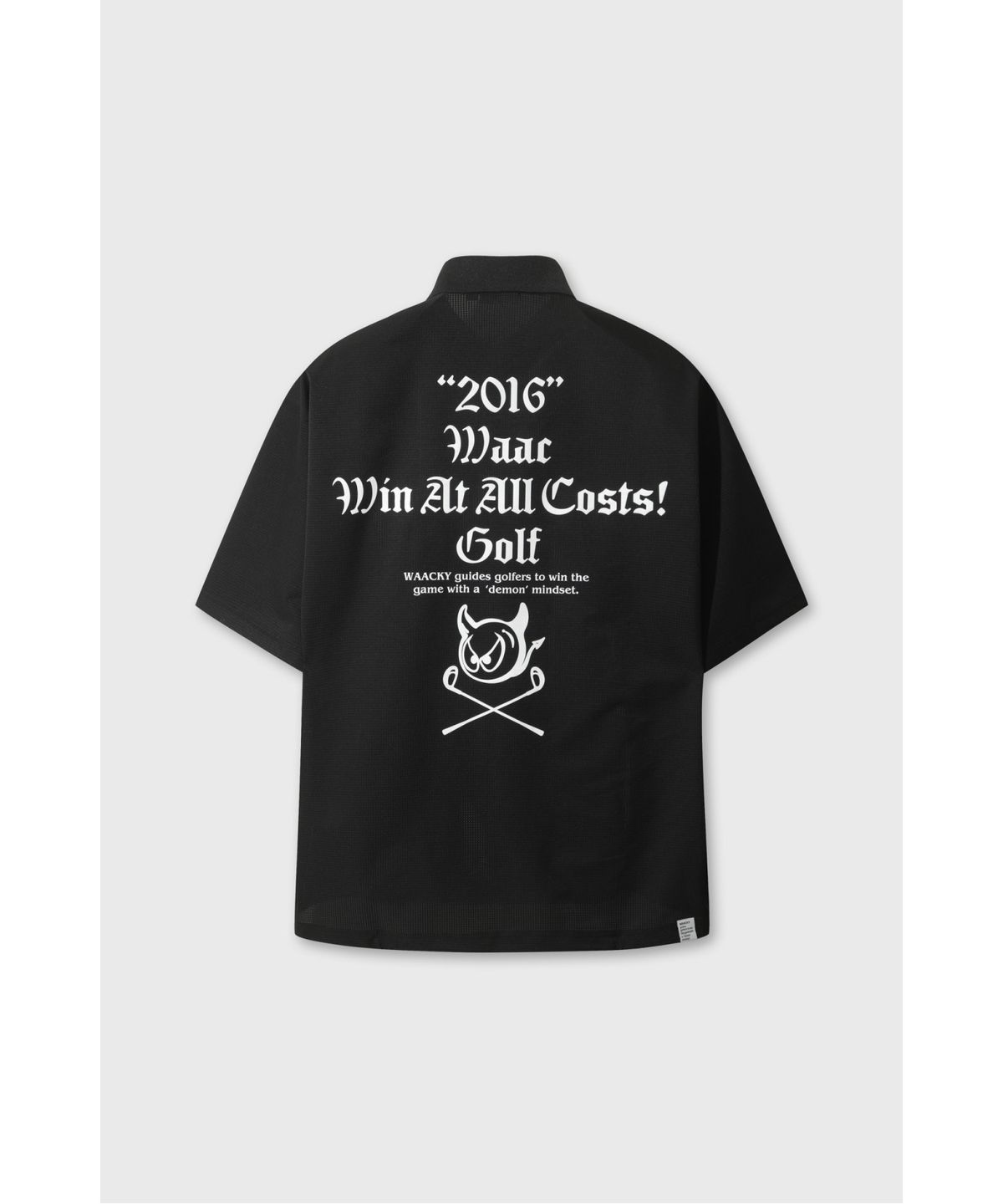 왁(WAAC) WAAC X Kajimura  Air-dot set up (shirts) WMTCM26336BKX