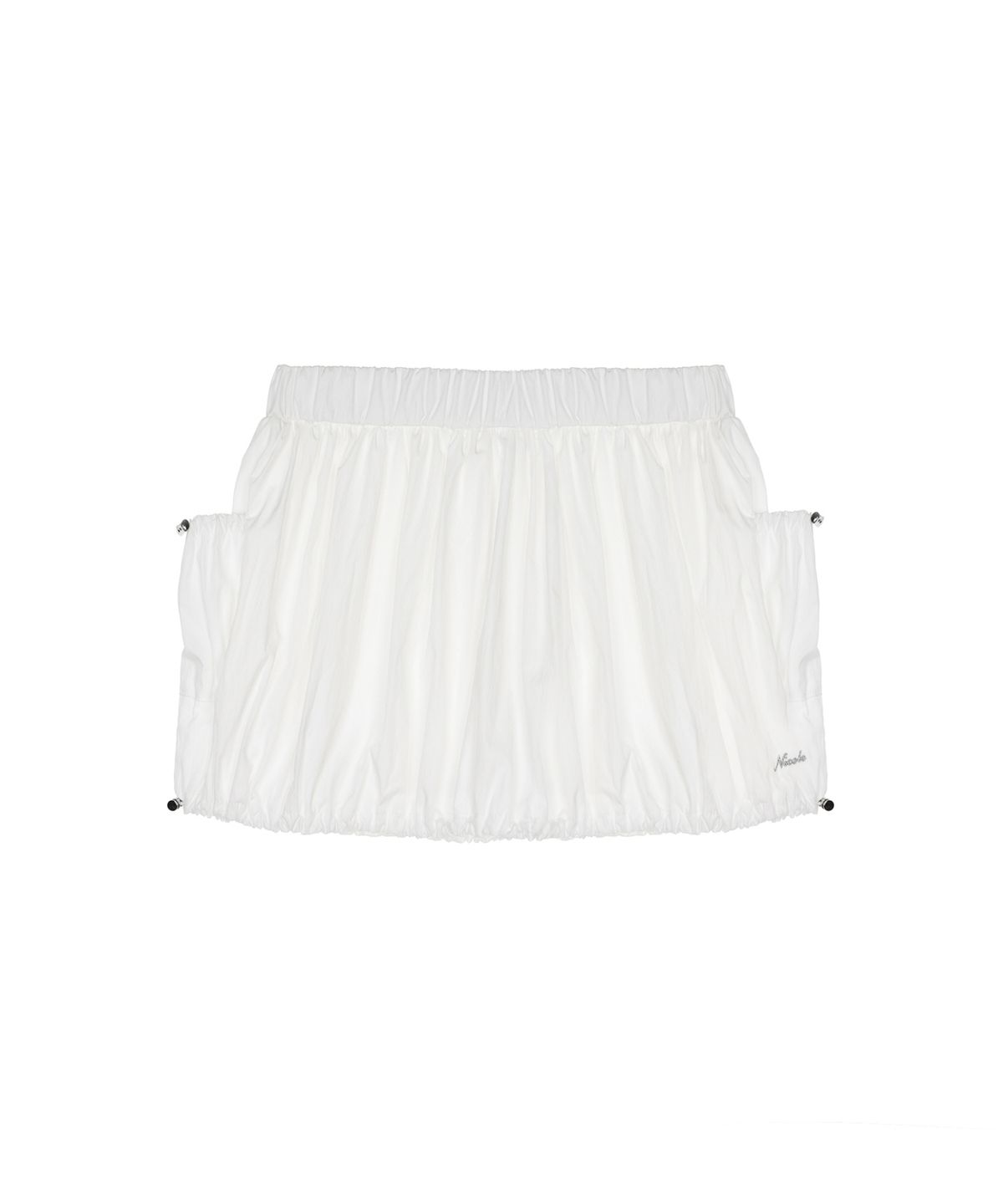 닉앤니콜(NICK&NICOLE) SIDE POCKET BALLOON SKIRT_IVORY