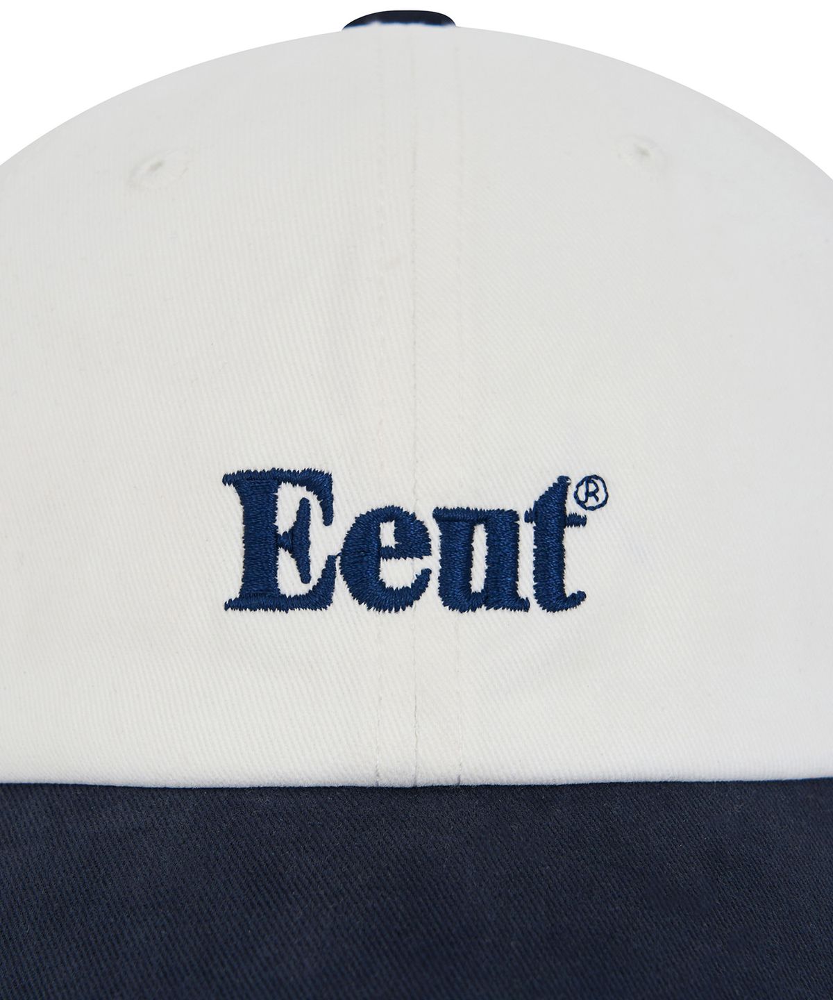 이우트(EEUT) EEUT BASIC BALLCAP / WHITE-NAVY