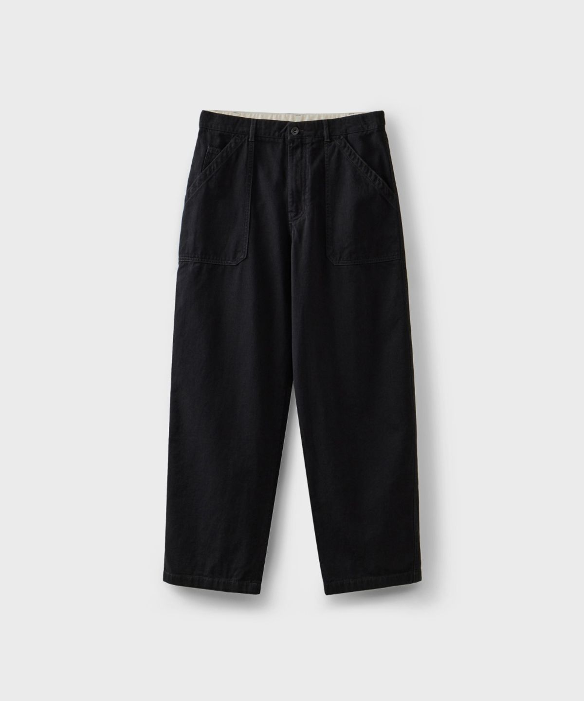 유니온블루(UNION BLUE) ARCHON TWILL FATIGUE PANTS [BLACK]
