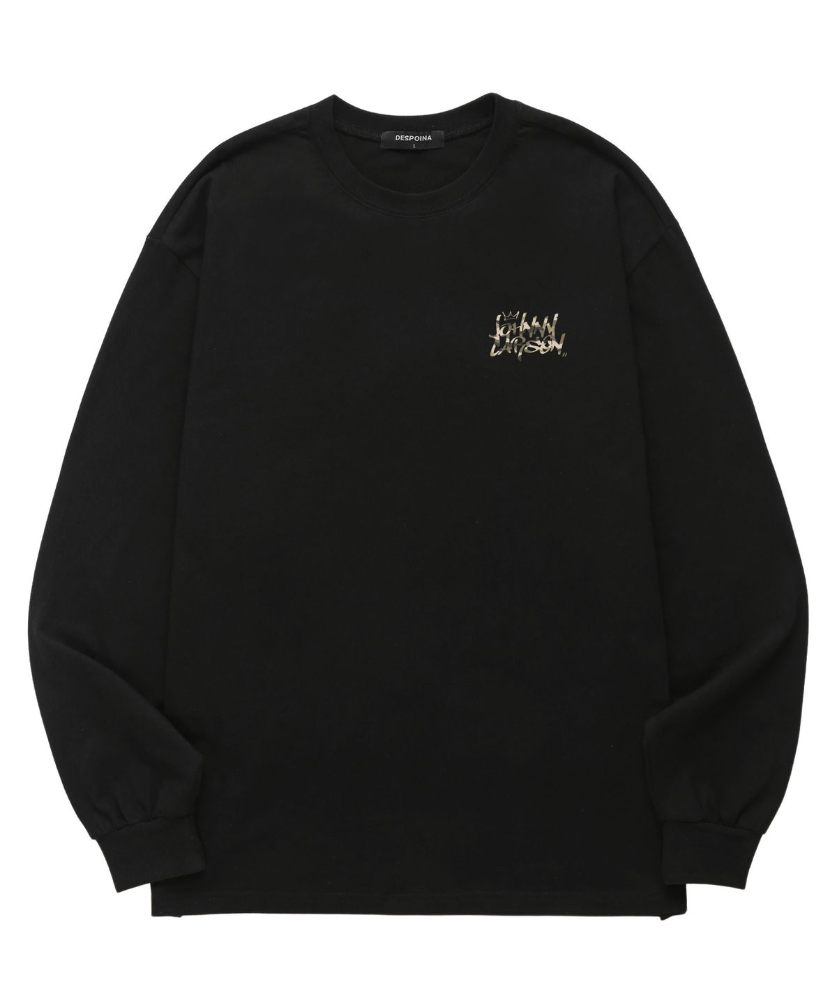 자니카슨(JOHNNY CARSON) Classic Graffiti Logo 롱슬리브 (JCLS102) 블랙/카모