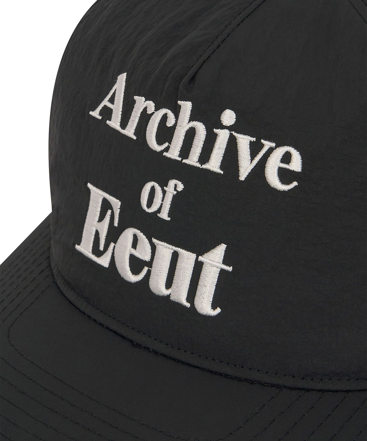 이우트(EEUT) ARCHIVE OF EEUT BALL CAP / BLACK