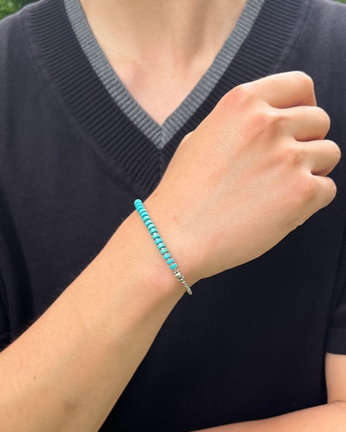 헬리오스(HELIOS) ETHNIC BRACELET #2 [TURQUOISE]