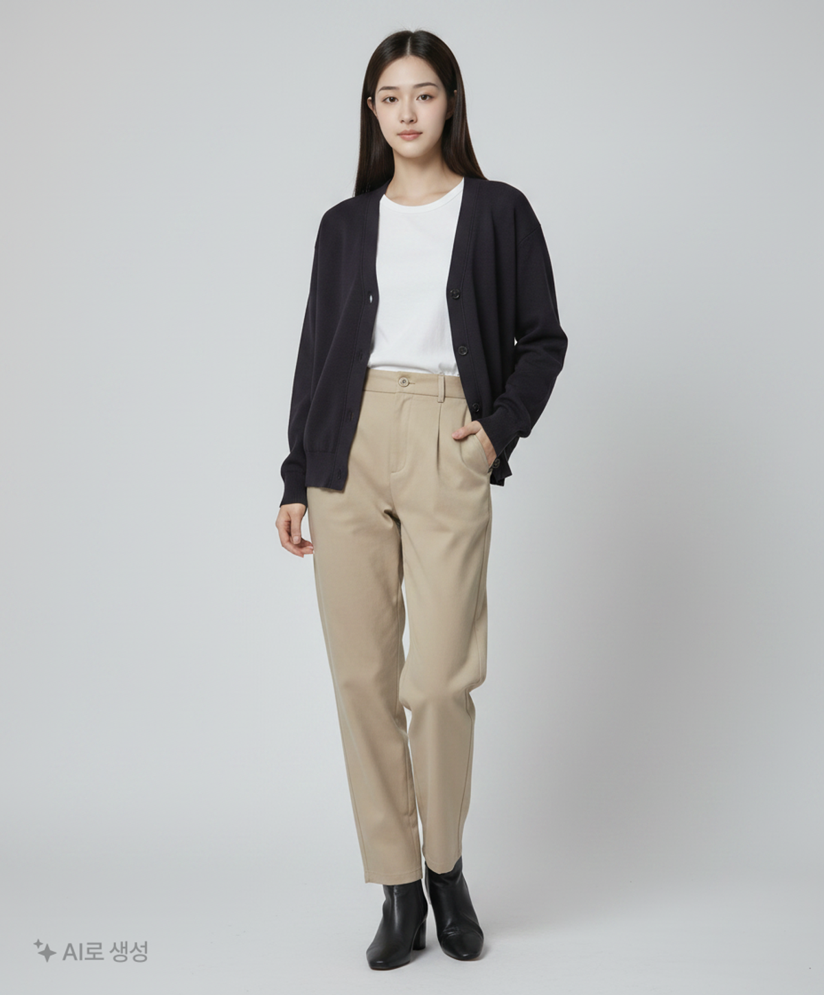 메르고(MERGO) 카디건 L
