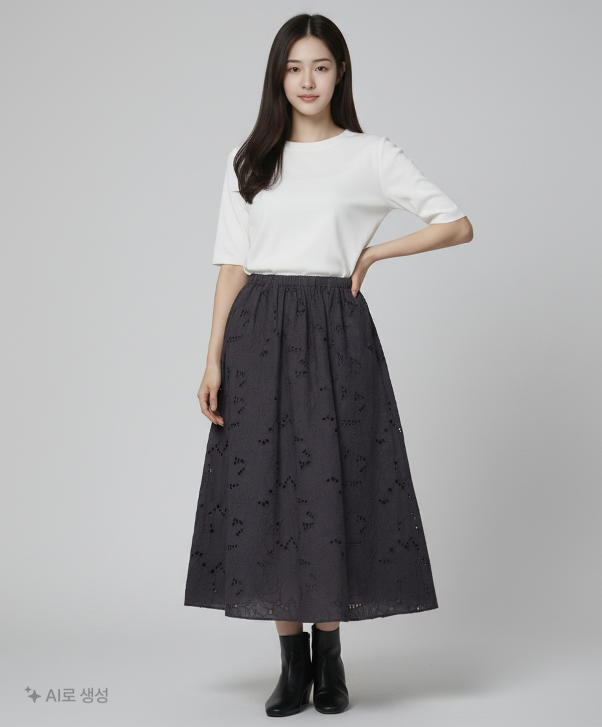 에이치앤엠(H&M) 롱스커트 L