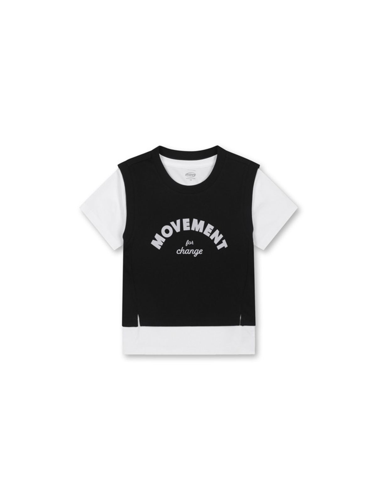 폴햄키즈(POLHAM KIDS) 여아 무브 매직쿨 베스트+반팔티 세트_PKF2TS2591