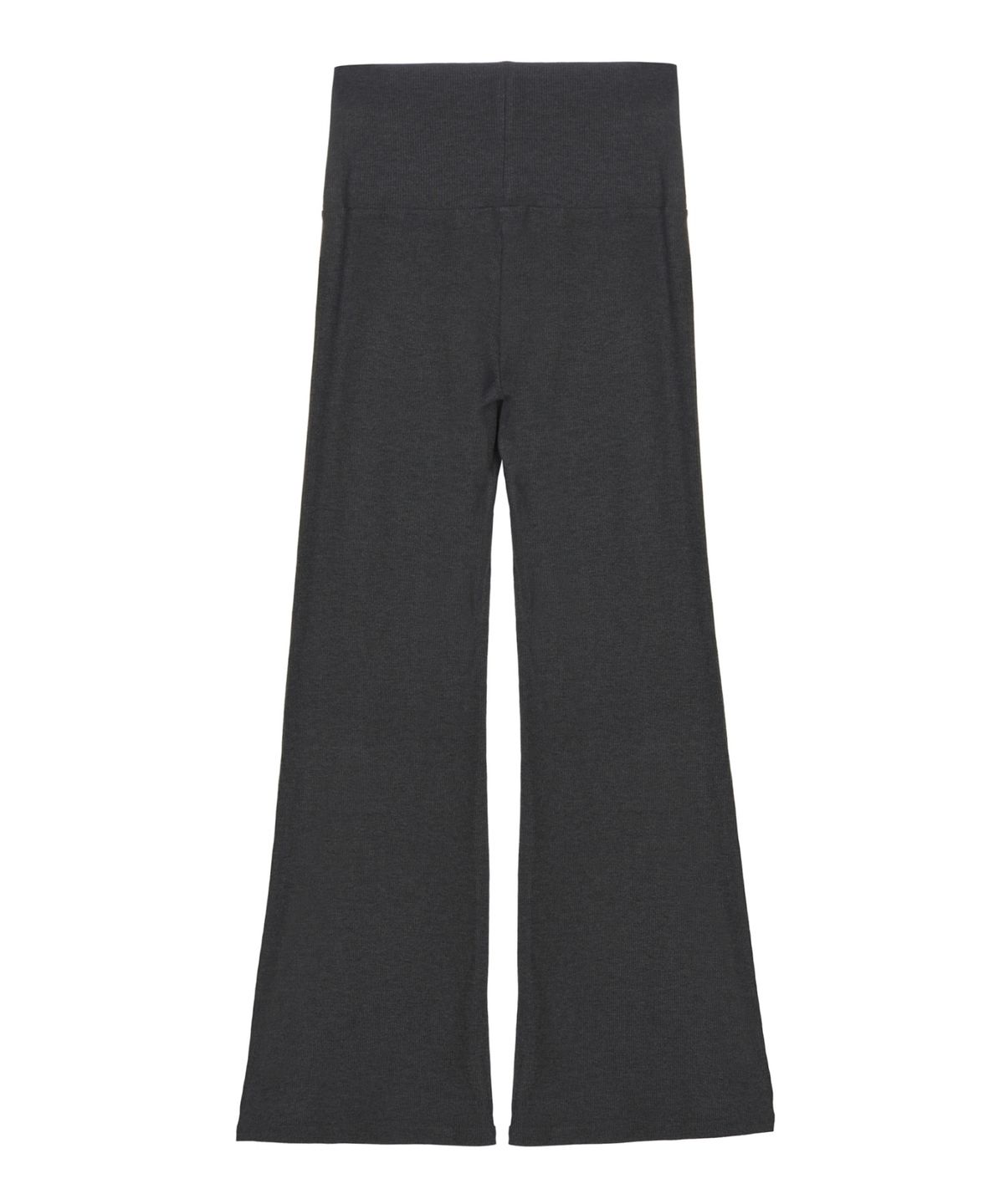 닉앤니콜(NICK&NICOLE) FOLDING BOOTS CUT PANTS_CHARCOAL