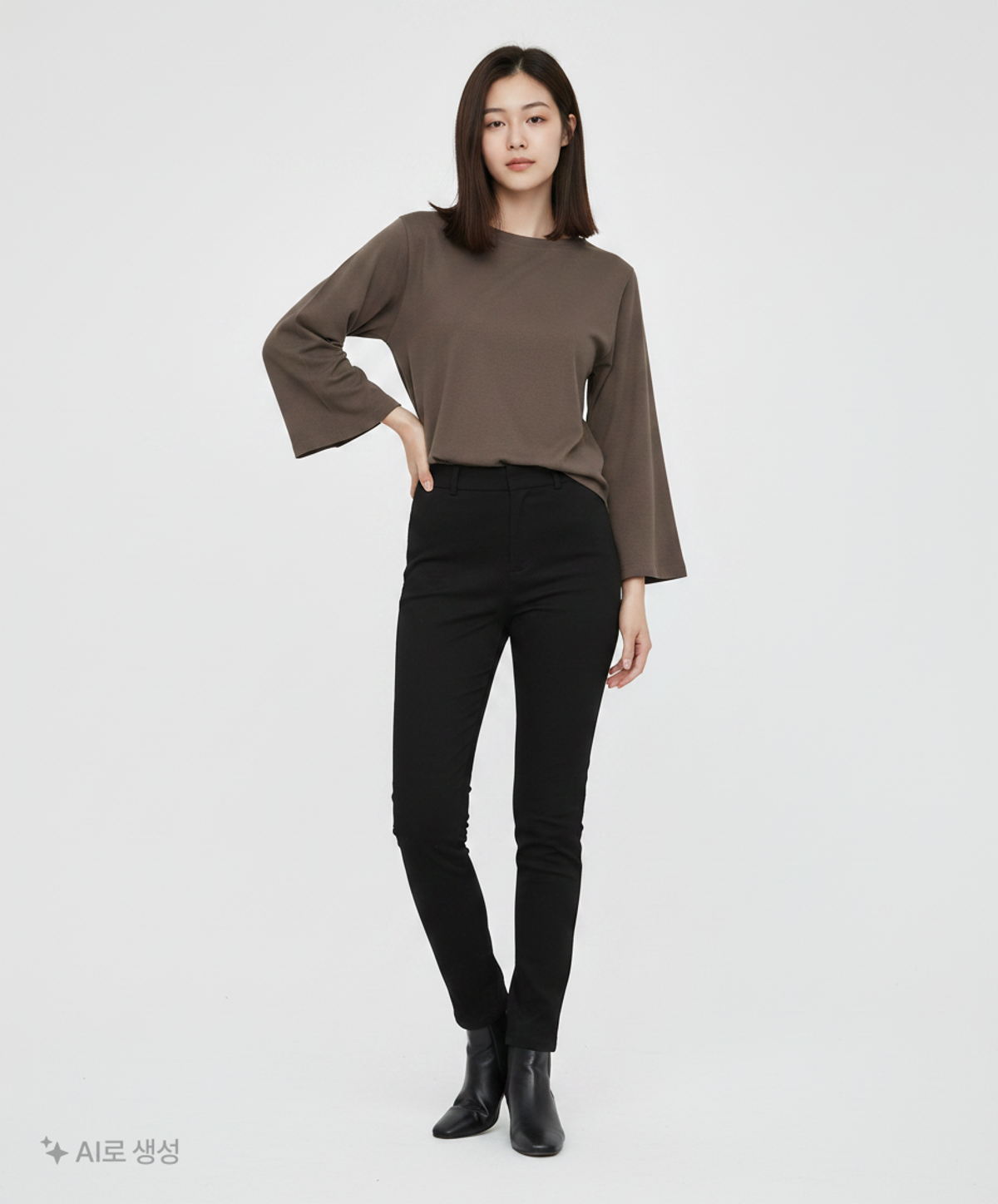 유니클로(UNIQLO) 긴소매 티셔츠 M
