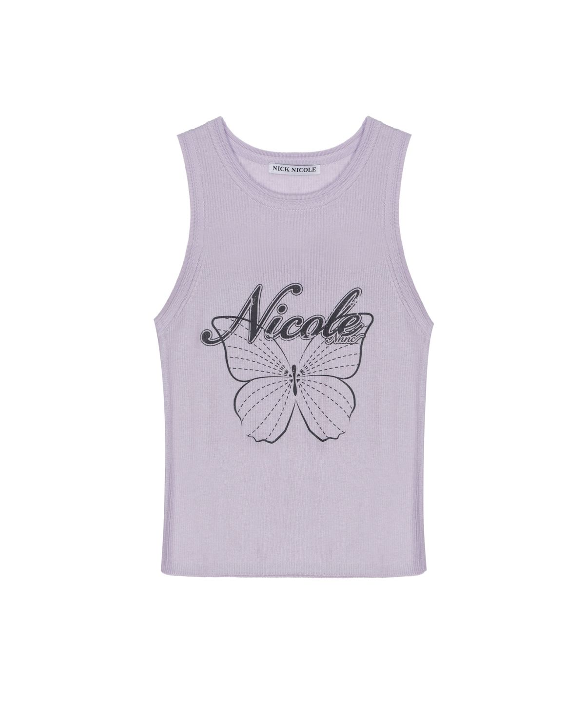 닉앤니콜(NICK&NICOLE) NICOLE BUTTERFLY SLEEVELESS TOP_LIGHT PURPLE