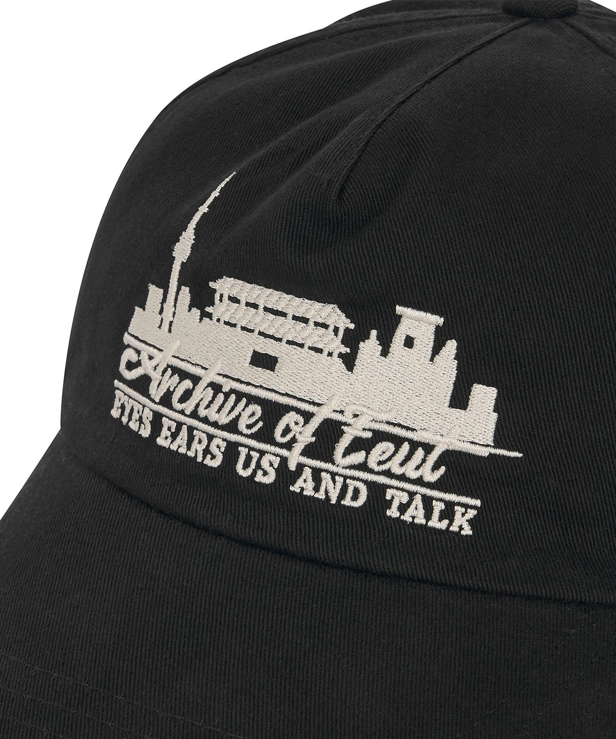 이우트(EEUT) CITYLINE TRACE CAP / BLACK