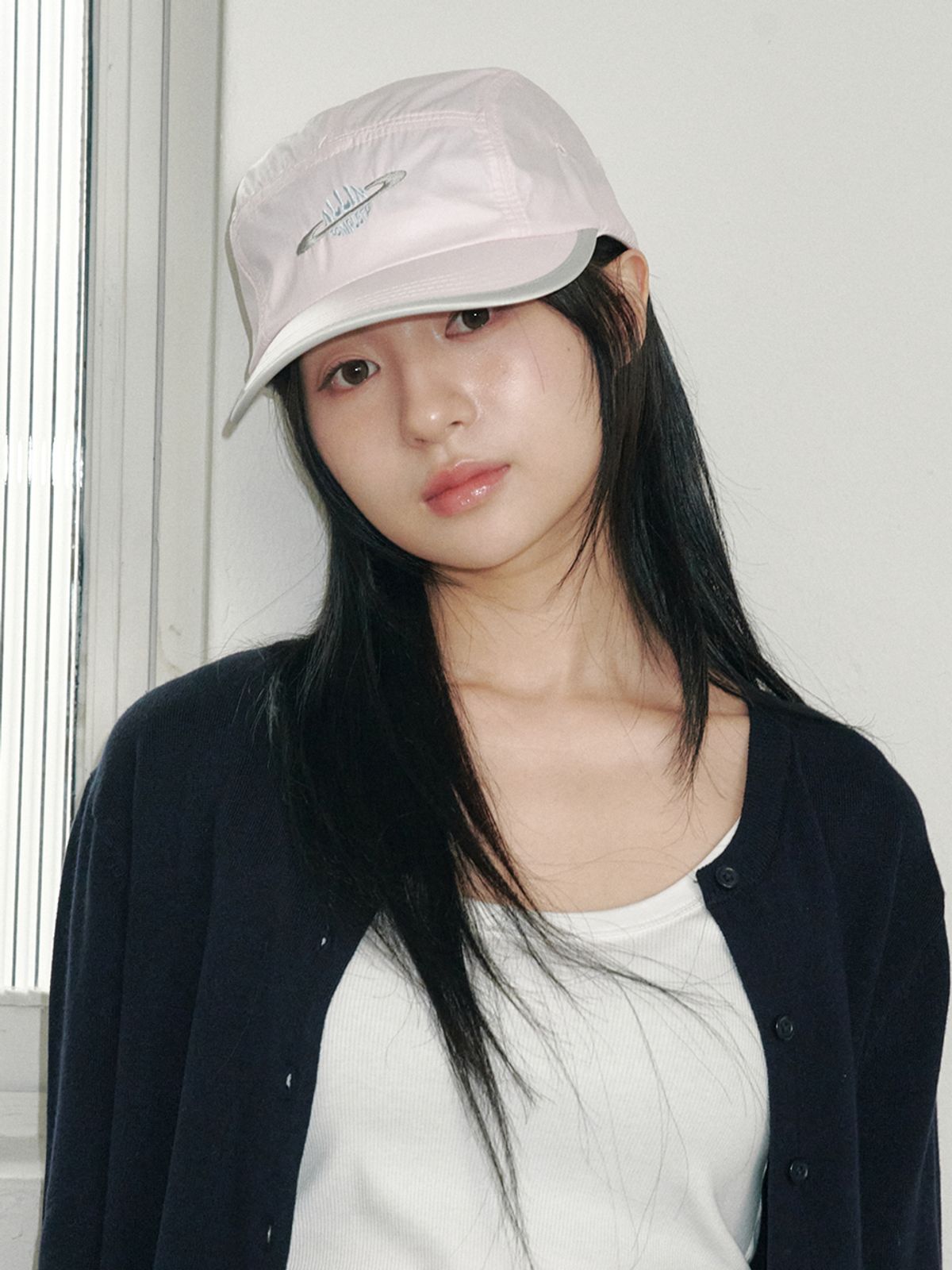 올인컴플리트(ALLINCOMPLETE) 새턴 나일론 캠프캡 (체리 블라썸)
