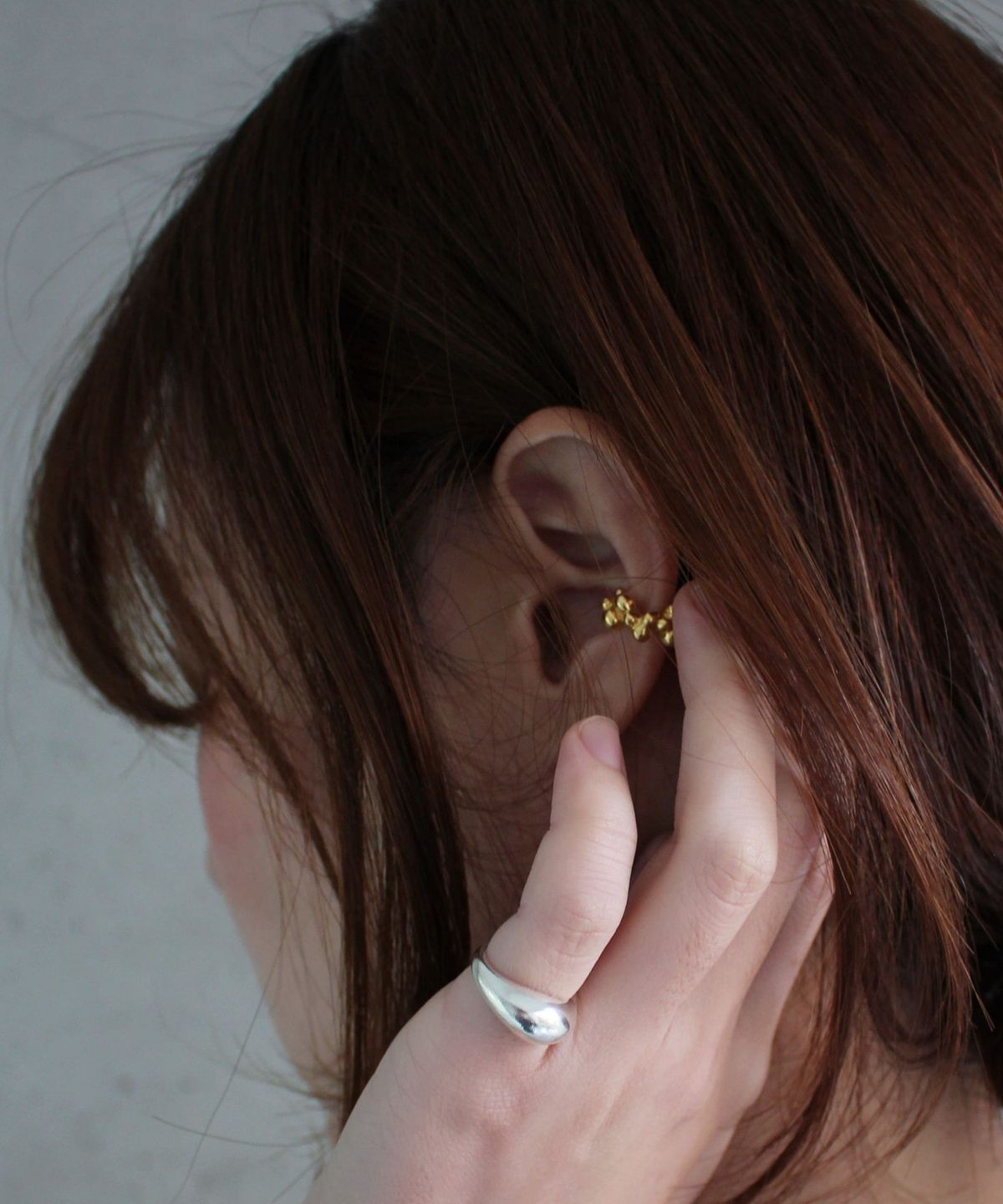 초록(CHOROCK) H EARCUFF (GOLD)