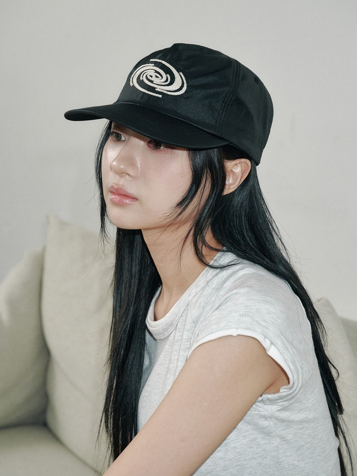 올인컴플리트(ALLINCOMPLETE) 토네이도 나일론 5 패널 캡 (블랙)