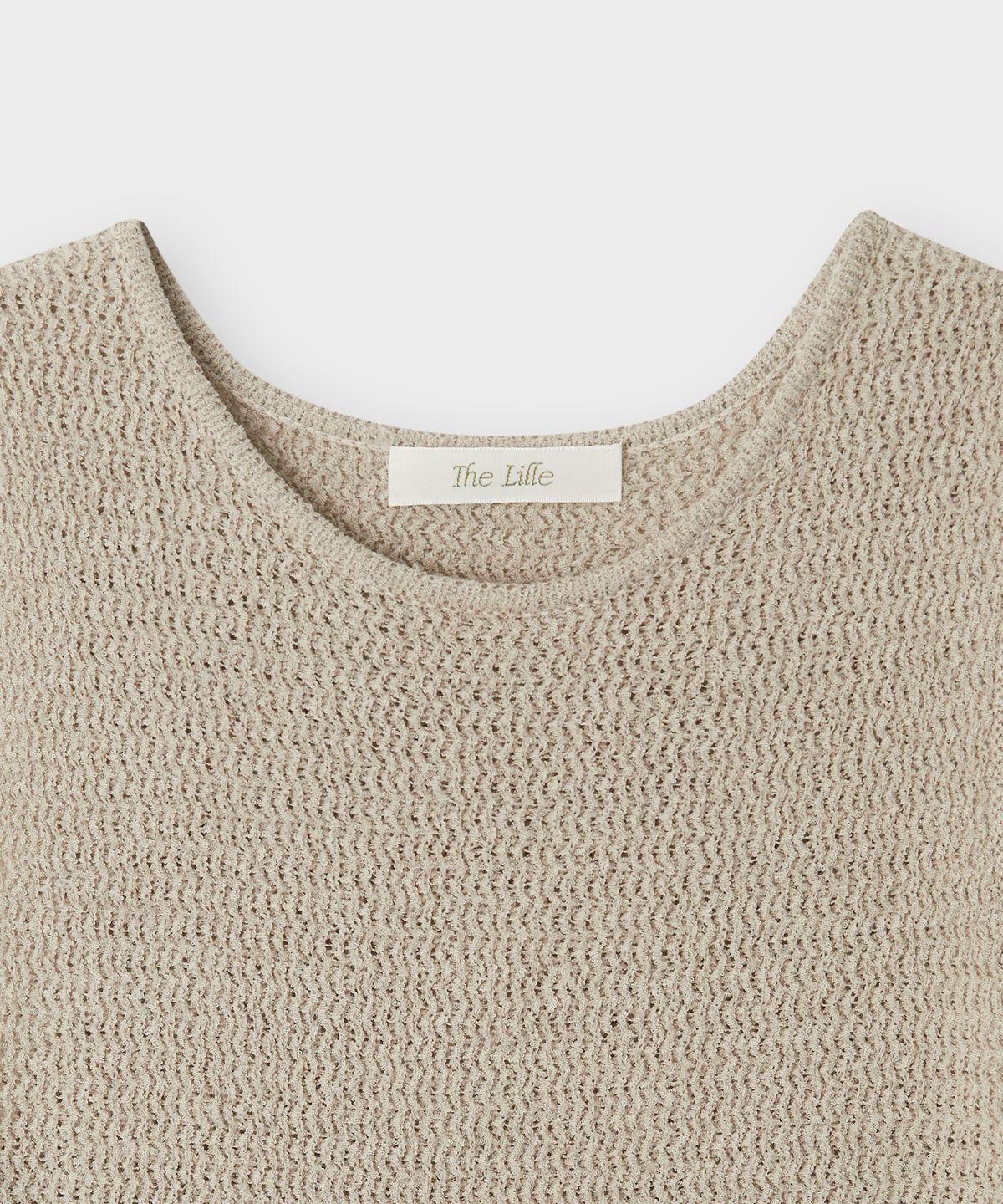 더 릴(THE LILLE) Melt Sleeveless Knit_Beige