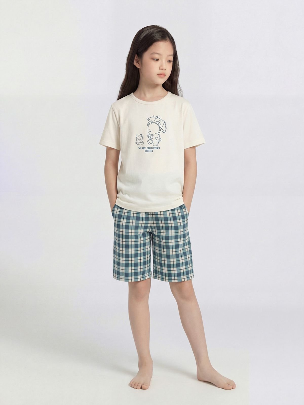 폴햄키즈(POLHAM KIDS) 공용 5부 라운지 세트_PKG2UI3310