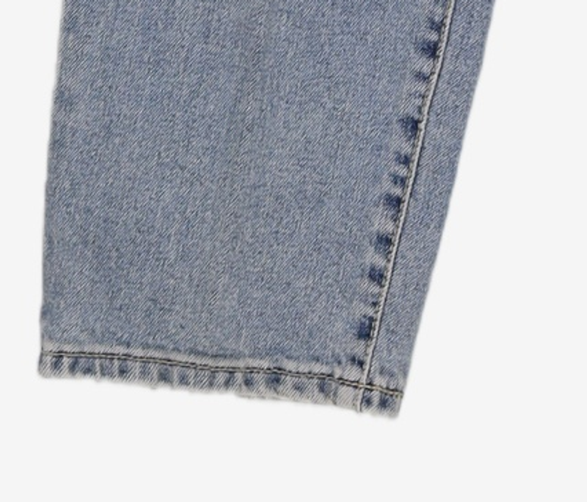 가먼트레이블(GARMENT LABLE) [피스워커x가먼트레이블]Garment Worker Tapered Crop Jeans / Tapered (Greyish Blue) M