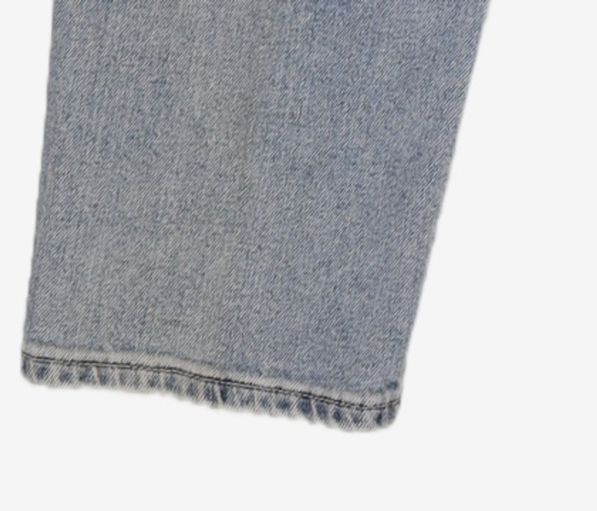 가먼트레이블(GARMENT LABLE) [피스워커x가먼트레이블]Garment Worker Tapered Crop Jeans / Tapered (Greyish Blue) M