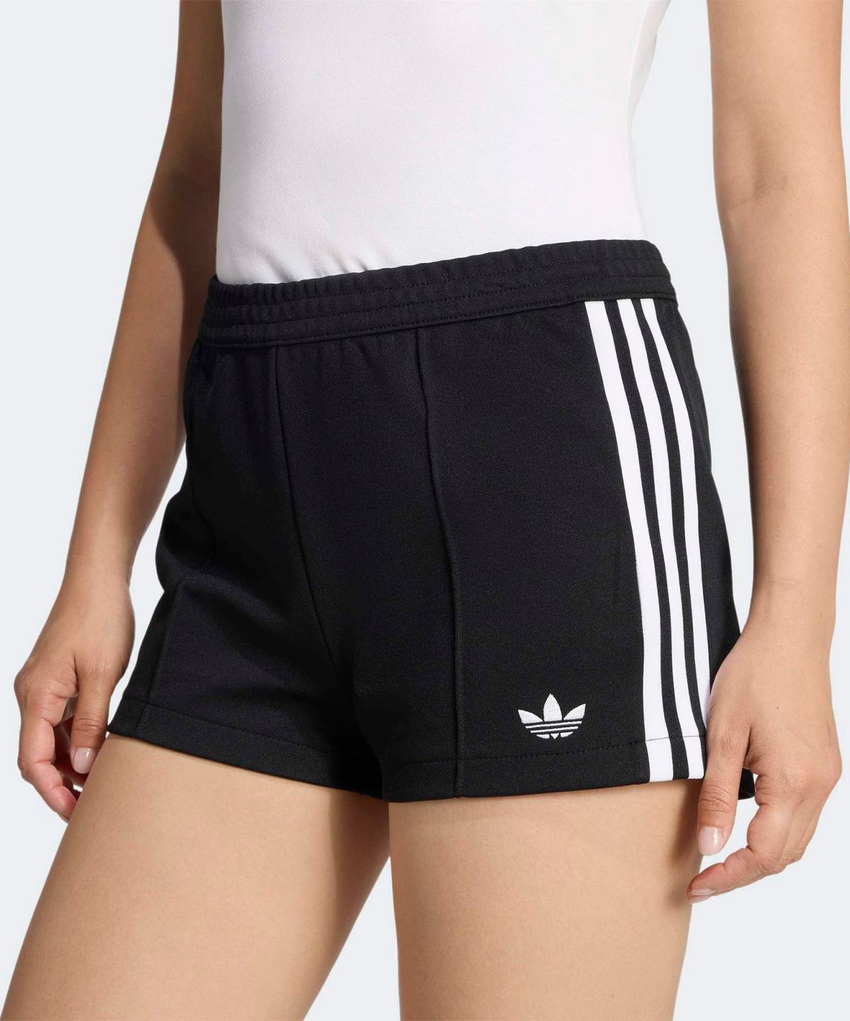 아디다스(ADIDAS) 클래식 숏 팬츠 - 블랙:화이트 / KD7971