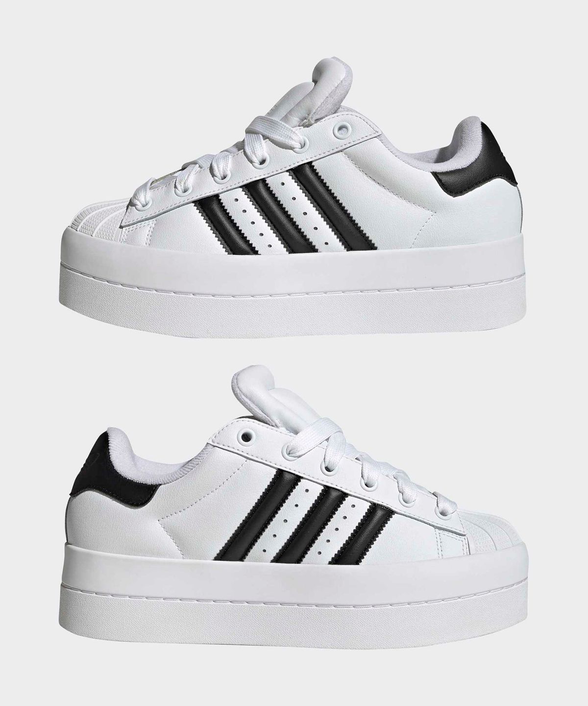 아디다스(ADIDAS) 슈퍼스타 스택 - 화이트:블랙 / KI1925