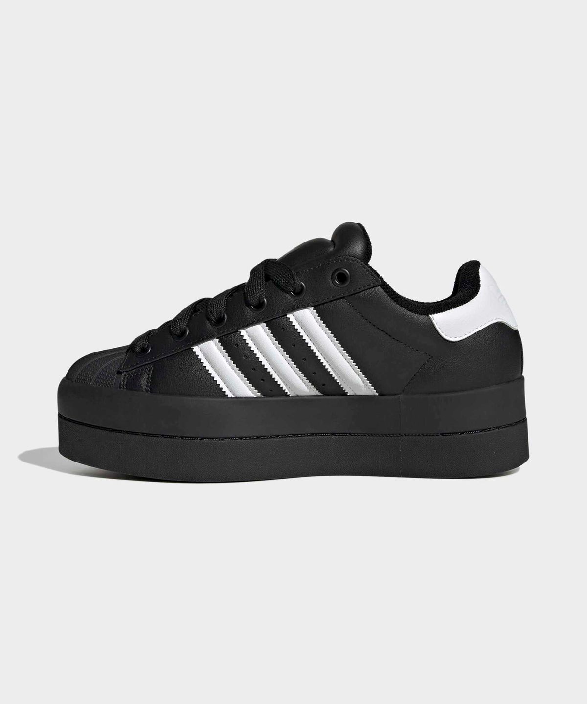 아디다스(ADIDAS) 슈퍼스타 스택 - 블랙:화이트 / KK2591