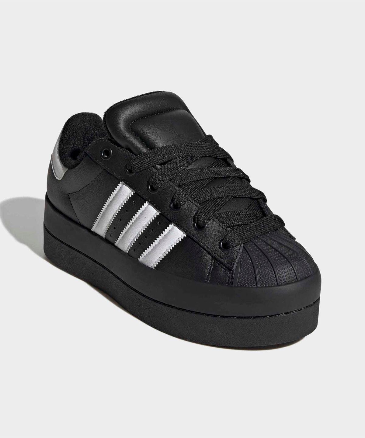 아디다스(ADIDAS) 슈퍼스타 스택 - 블랙:화이트 / KK2591