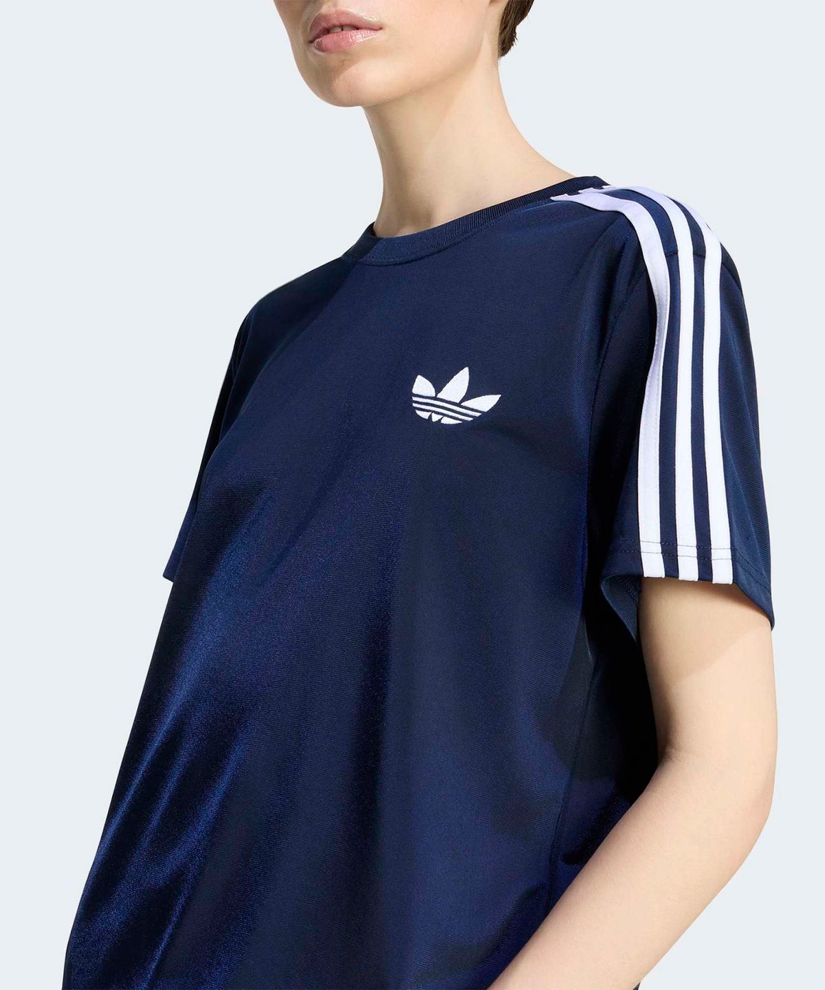 아디다스(ADIDAS) 파이어버드 티셔츠 - 나이트인디고:화이트 / KS4801