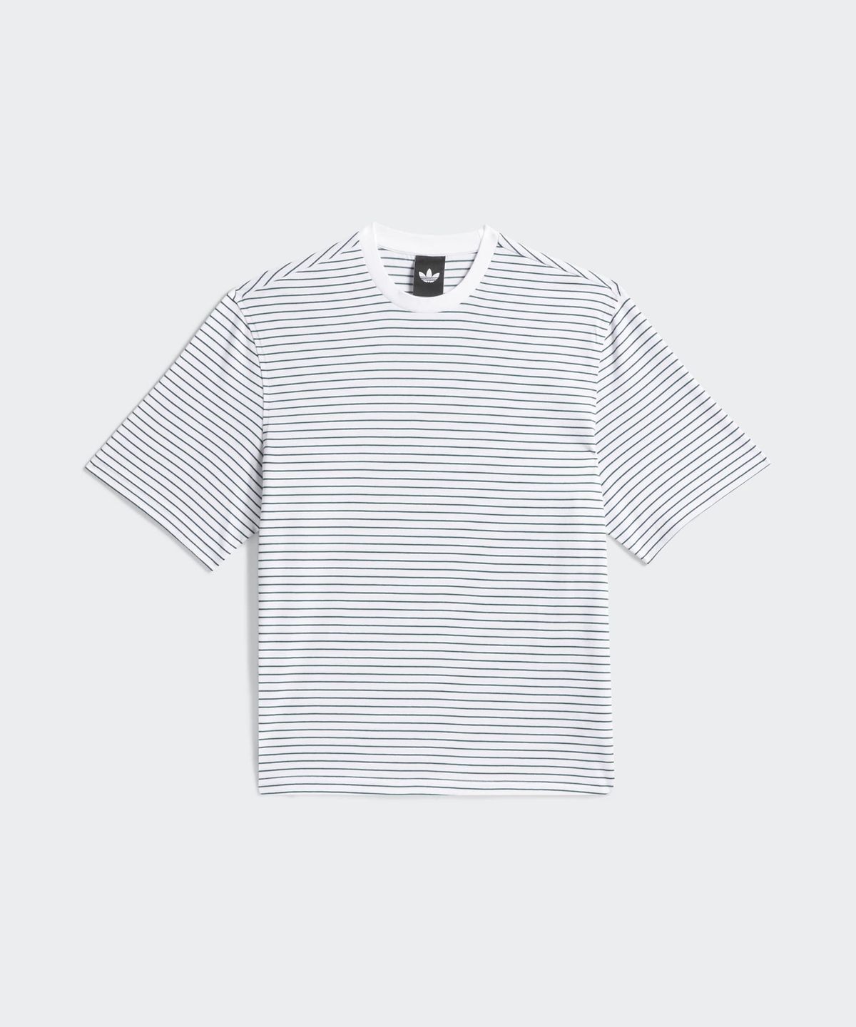 아디다스(ADIDAS) 스케이트보딩 원사 염색 티셔츠 - 화이트:그린 / KS8219