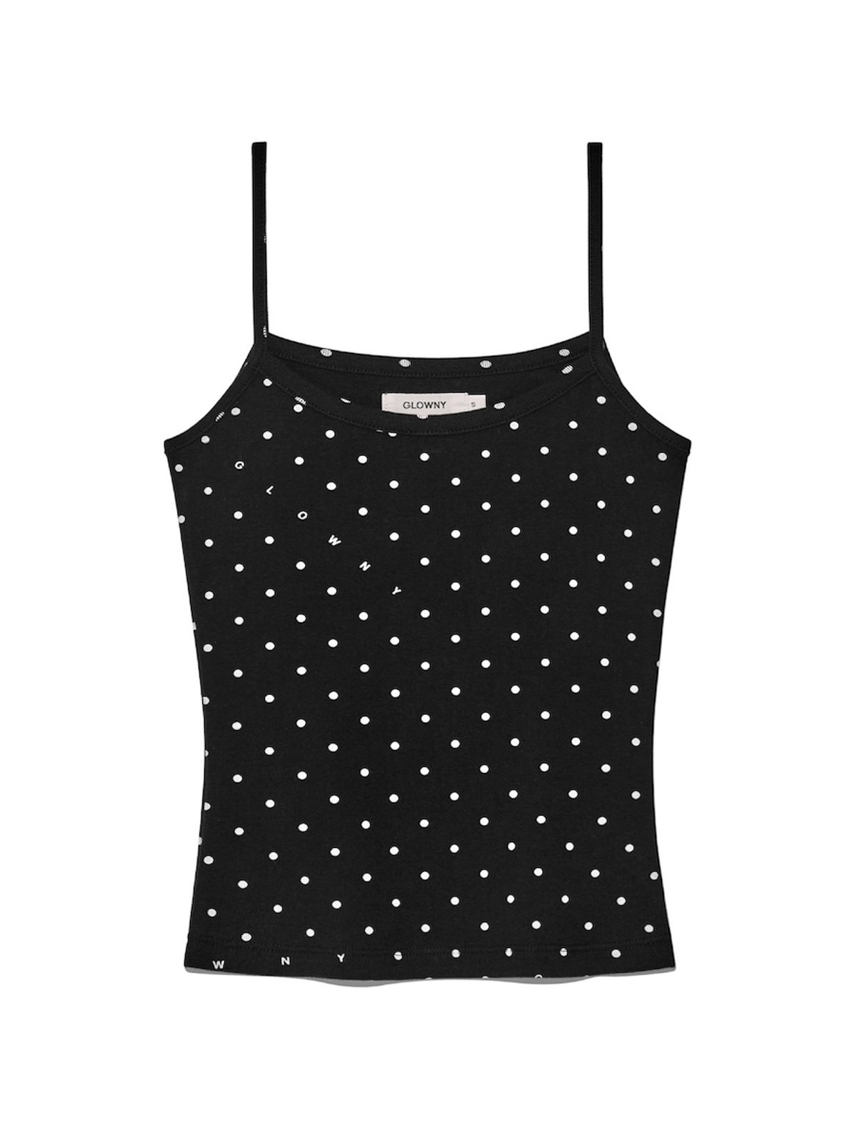 글로니(GLOWNY) WILD KNOT CAMISOLE (ONYX FLECK)