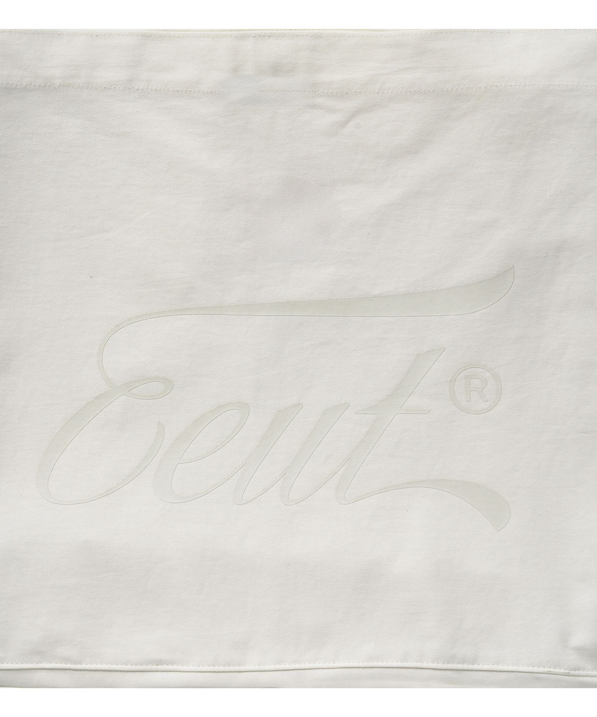 이우트(EEUT) WIDE STRAP ECO BAG / WHITE