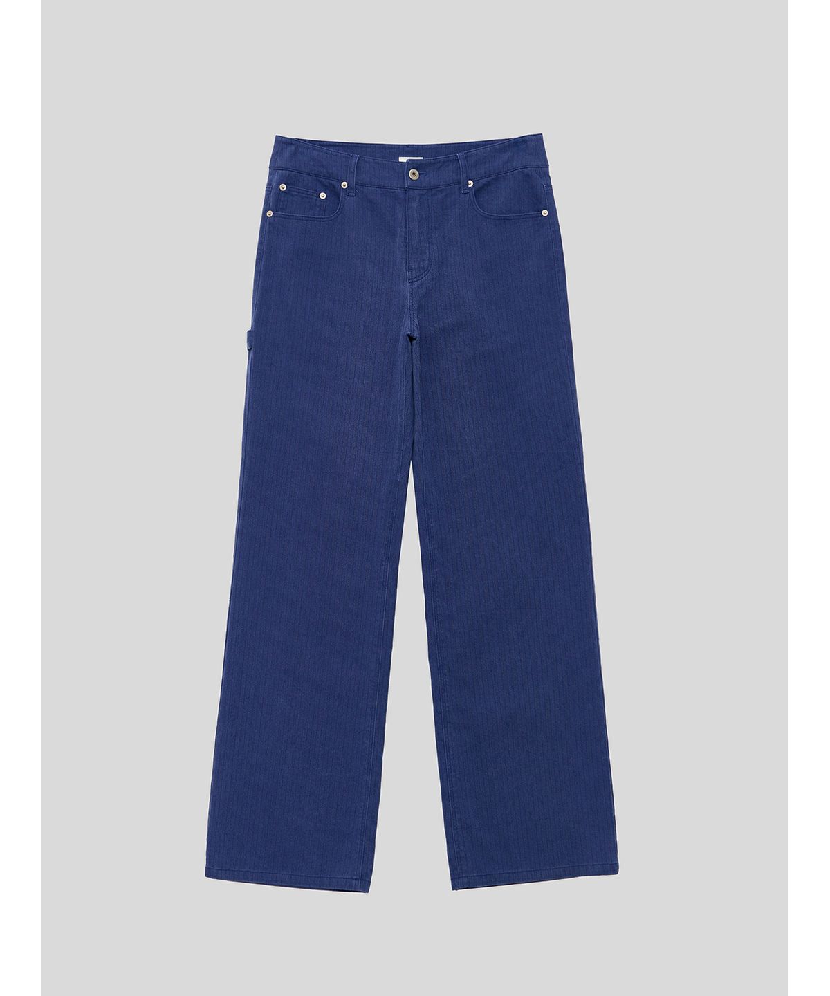닌닛(NINNIT) [5th] Vintage herringbone pants (BLUE)