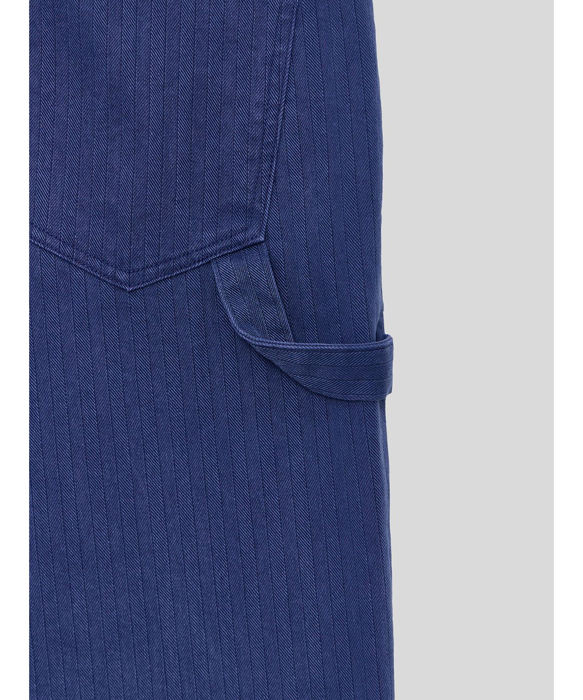 닌닛(NINNIT) [5th] Vintage herringbone pants (BLUE)