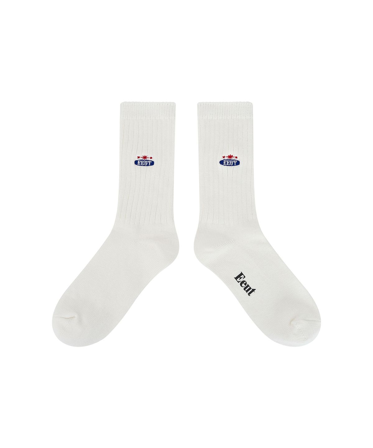 이우트(EEUT) EEUT EMBROIDERED SOCKS / 2PACK