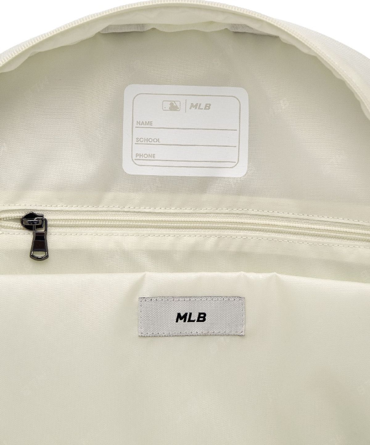엠엘비 키즈(MLB KIDS) 고학년 투포켓 책가방 NY (Cream)