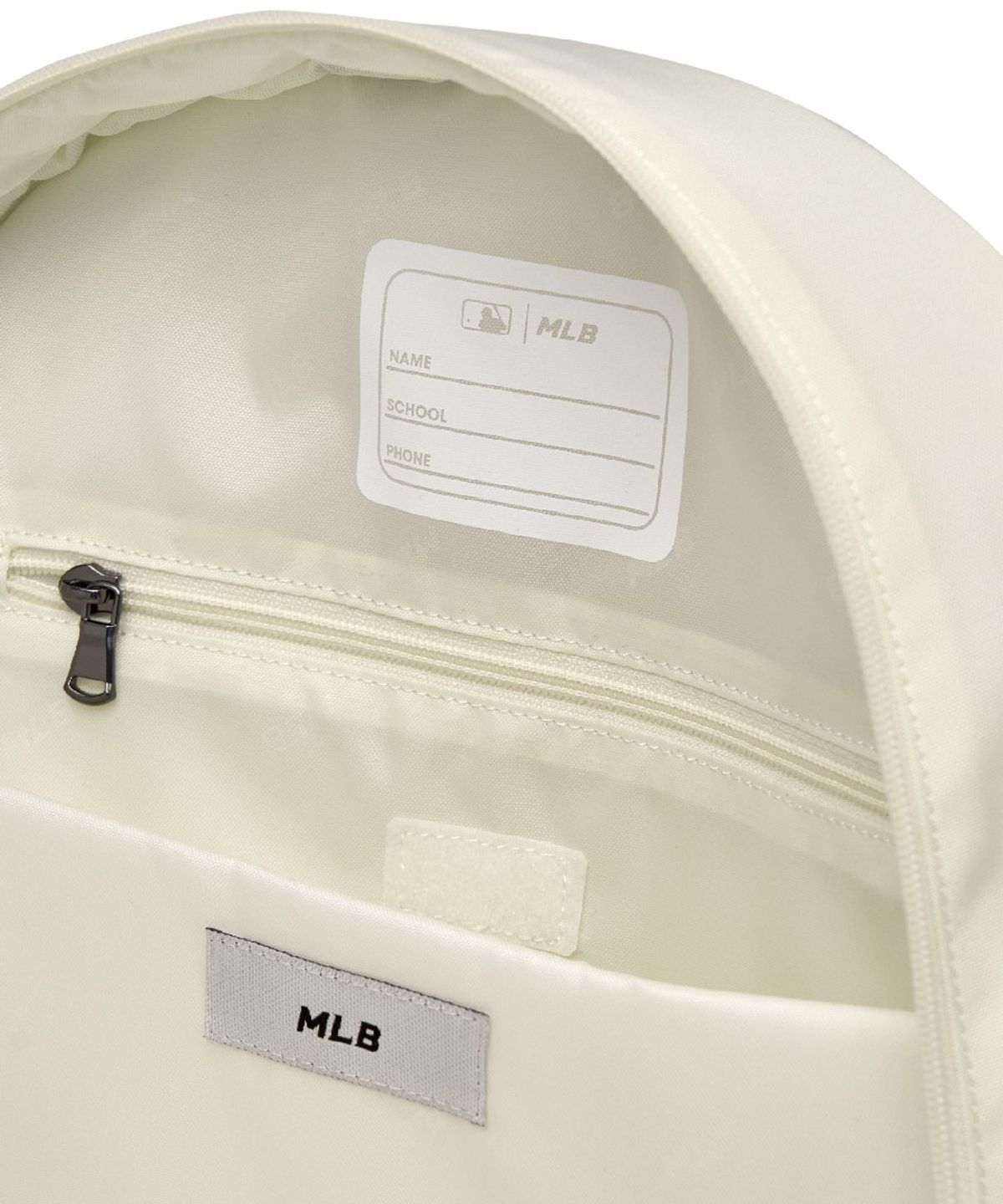 엠엘비 키즈(MLB KIDS) 고학년 투포켓 책가방 NY (Cream)