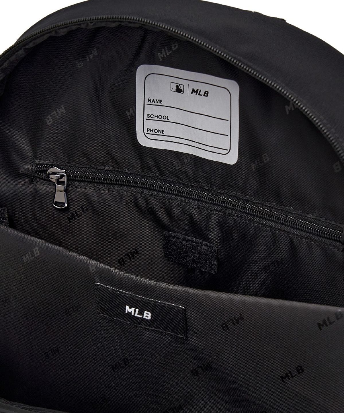 엠엘비 키즈(MLB KIDS) 고학년 투포켓 책가방 NY (Black)