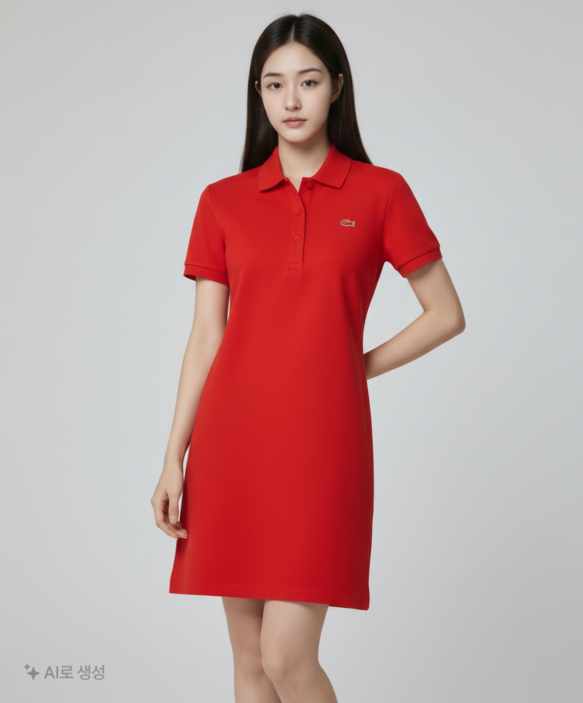 라코스테(LACOSTE) 미니 원피스 34