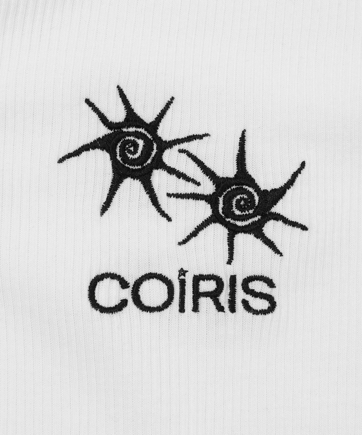 코이리스(COIRIS) 아리나 버튼 크롭 굴림 슬리브리스 (4컬러)