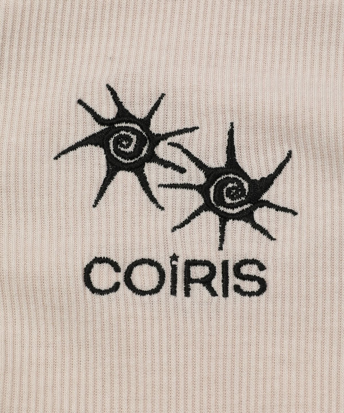 코이리스(COIRIS) 아리나 버튼 크롭 굴림 슬리브리스 (4컬러)