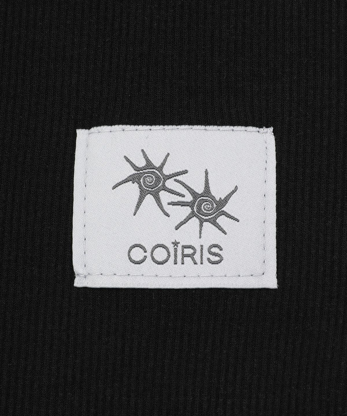 코이리스(COIRIS) 아리나 버튼 크롭 굴림 슬리브리스 (4컬러)