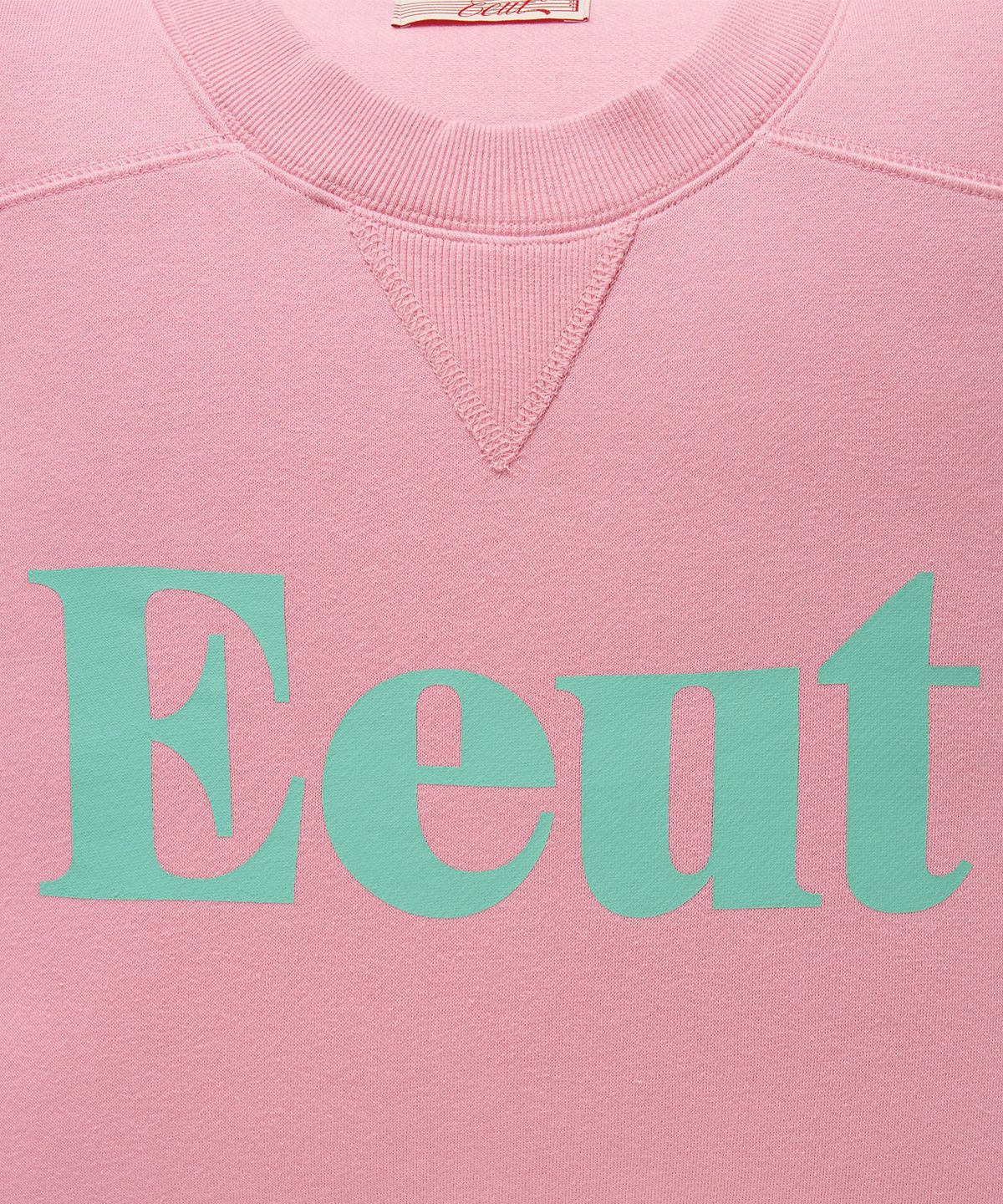 이우트(EEUT) EEUT SWEATSHIRT CUSION COVER/ LIGHT PINK