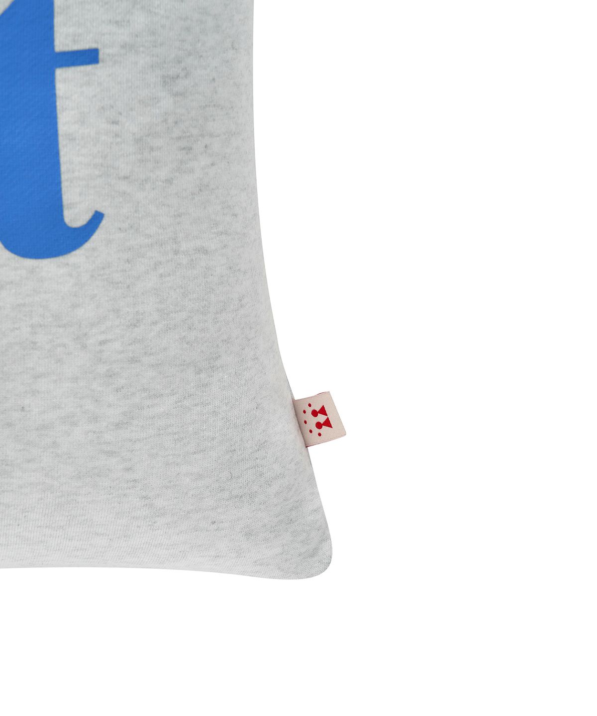 이우트(EEUT) EEUT SWEATSHIRT CUSION COVER/ MELANGE WHITE