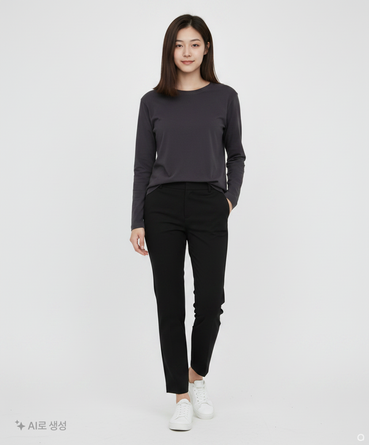 무신사 스탠다드(MUSINSA STANDARD) 긴소매 티셔츠 L