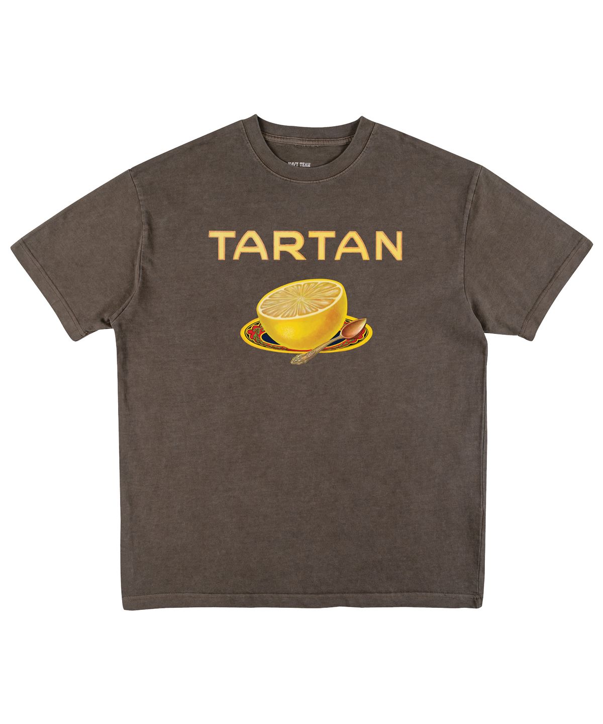 네이비팀(NAVYTEAM) TARTAN 피그먼트 반팔 티셔츠(4color)