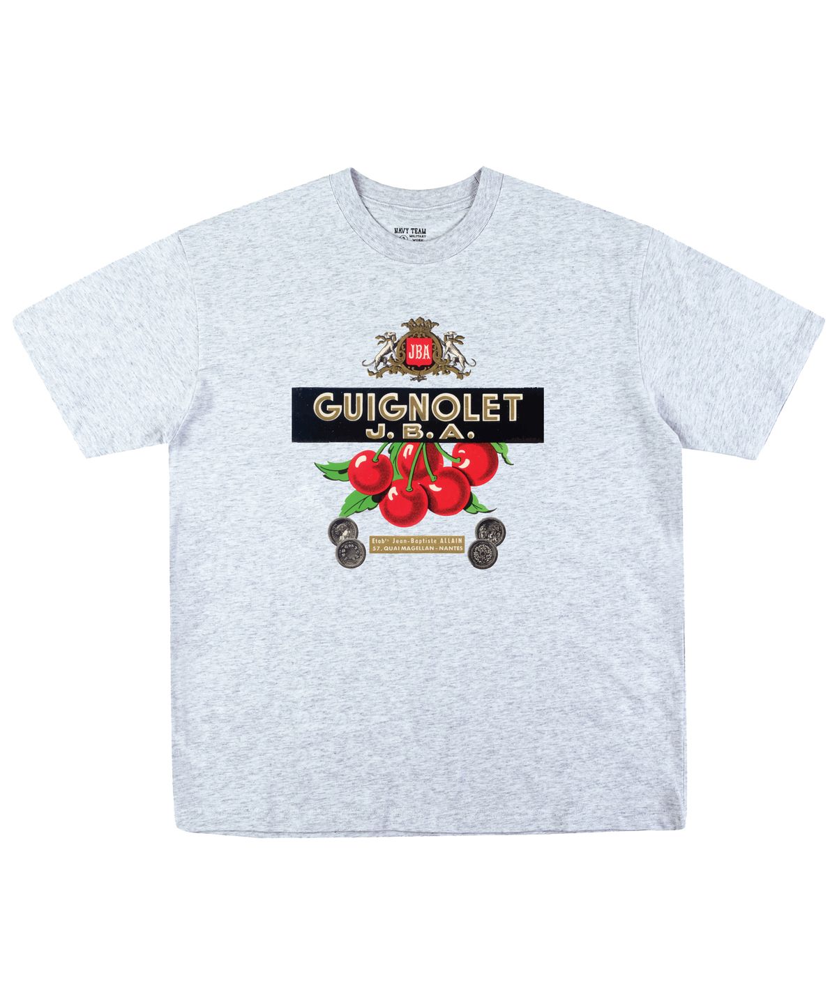 네이비팀(NAVYTEAM) GUIGNOLET 반팔 티셔츠(4color)