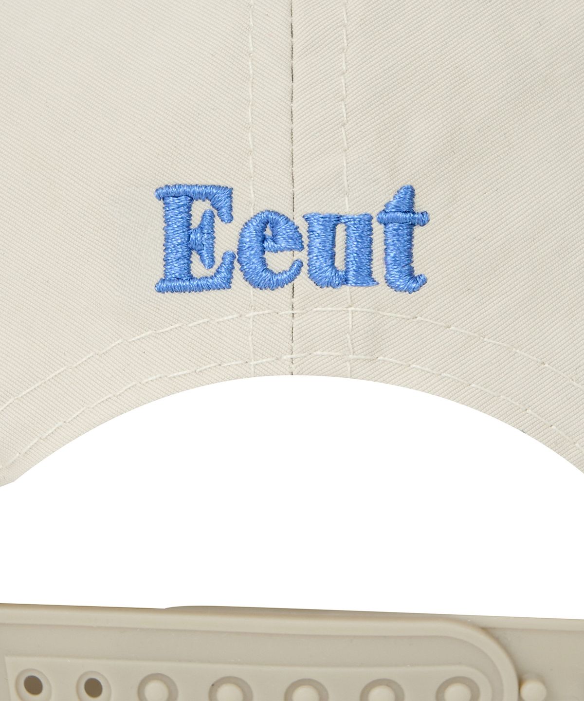 이우트(EEUT) EEUT HOORAY EMBROIDERED CAP / LIGHT GRAY